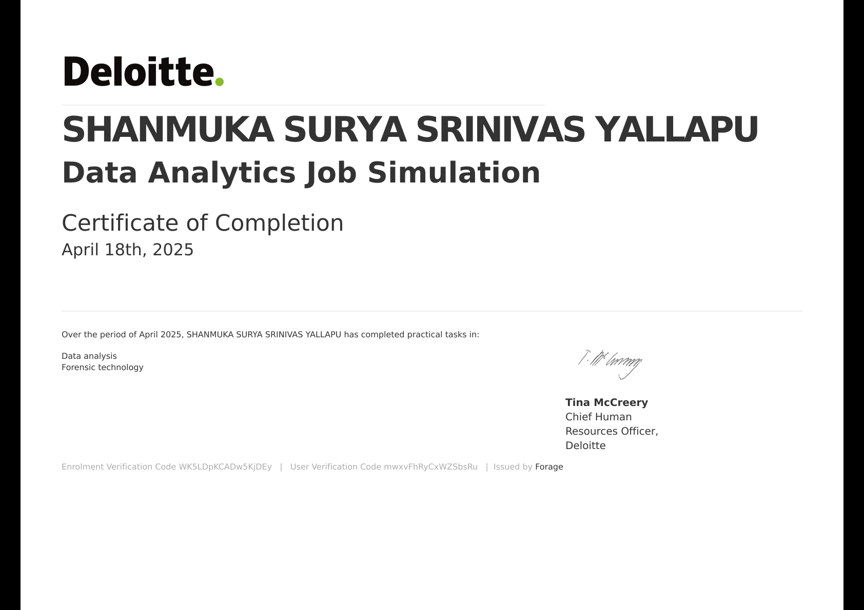 Data Analytics by Deloitte